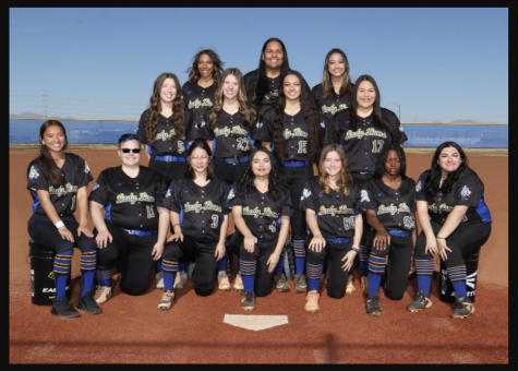 The 2022-2023 Sierra Vista High School Varsity softball team pictures at our very own softball field. Photographed by Dorian Studios