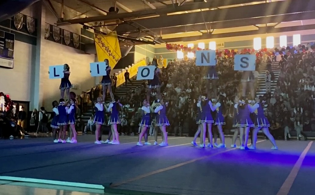 The Sierra Vista High School Cheer Squads energy and passion are contagious, igniting a sense of pride and unity in their school.