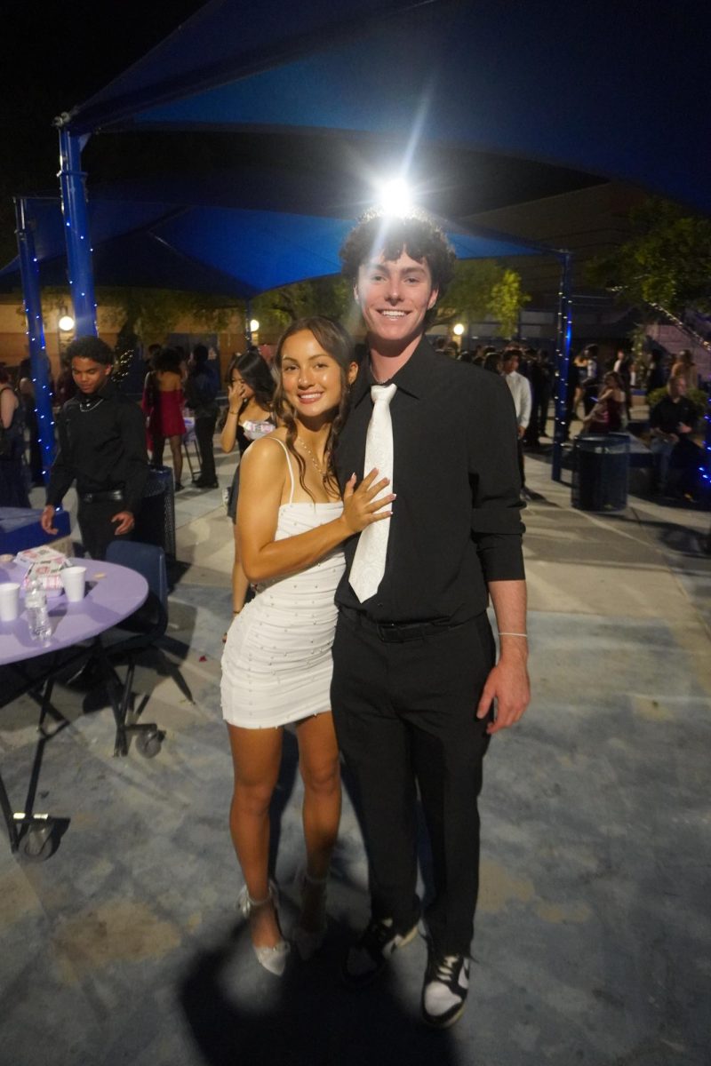 Lovers' Homecoming. Averi Costa and Brady Skinner together at the Lovers and Friends Homecoming Dance. (09/28/2024)