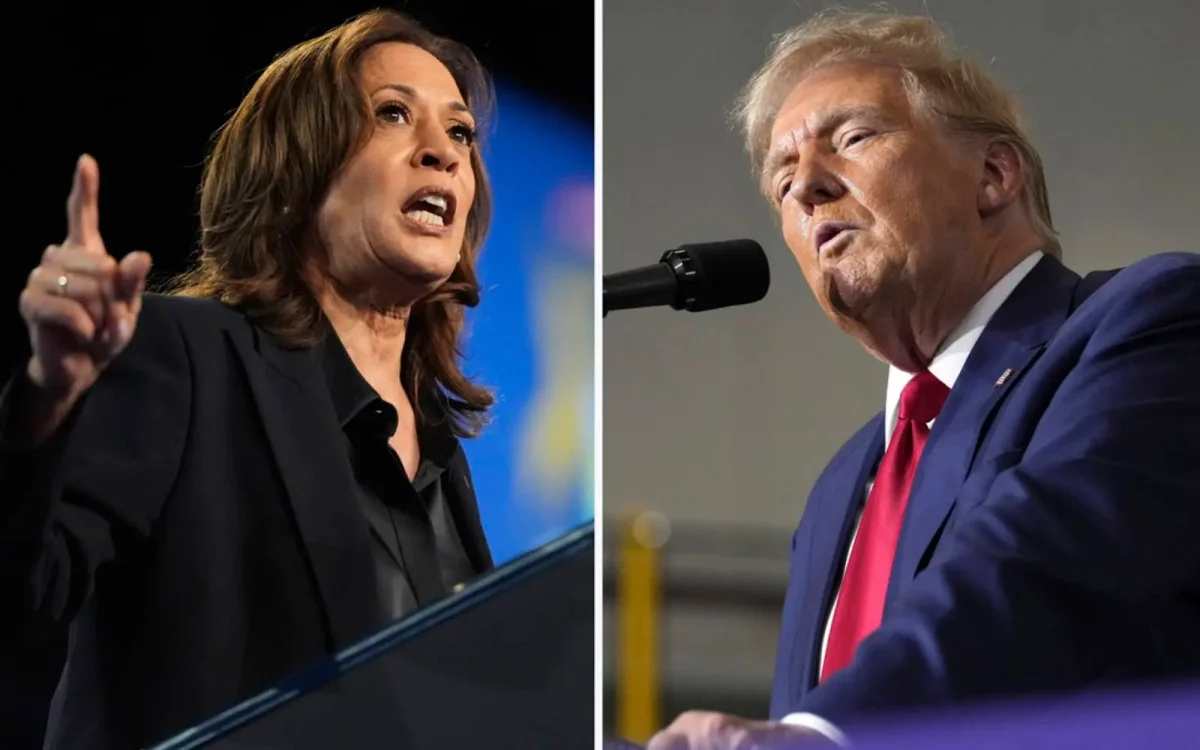 Political Opponents. Vice President Kamala Harris and former President Donald Trump. (Uploaded for Creative Commons License by FMT)