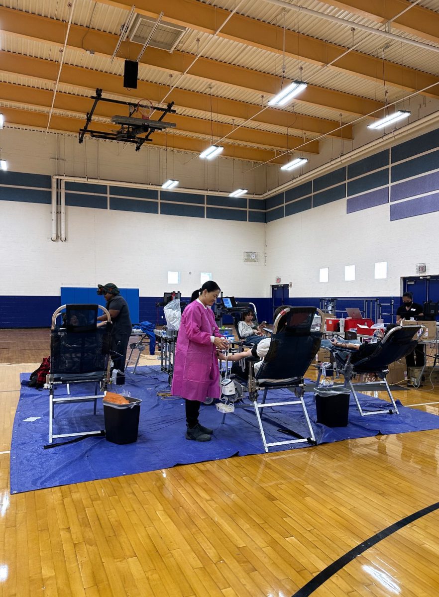 Coming together for the NHS blood drive—one donation at a time.