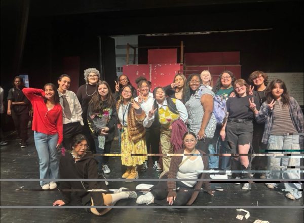 “A Group Photo”- After the show, the Theater Department actors and stage crew finalized Sierra Vista’s Comedy Night on December 5th, 2024.