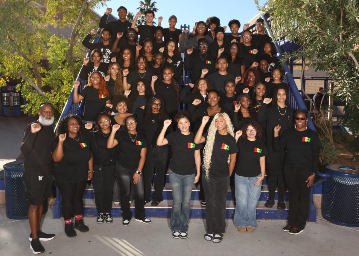 Black Student Union stands united and prideful for Club Picture Day, highlighting its growing spotlight on campus and representation of a strongly built community.